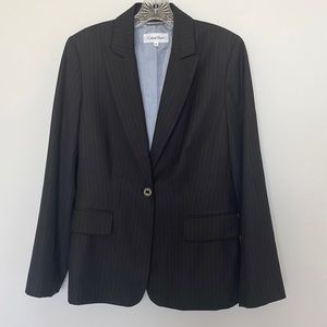 SALE! SALE! SALE!! Calvin Klein classic pin striped blazer